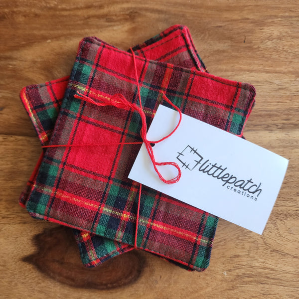 Xmas Coasters: 6pack