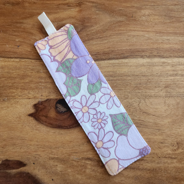 Purple Flowers Bookmark