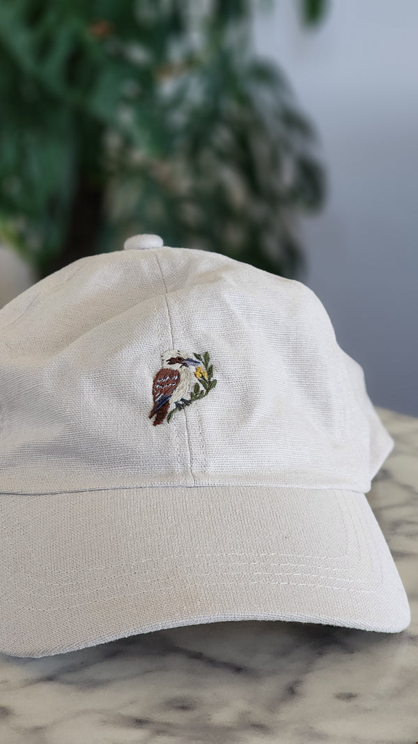 Embroidered Cap- Kookaburra