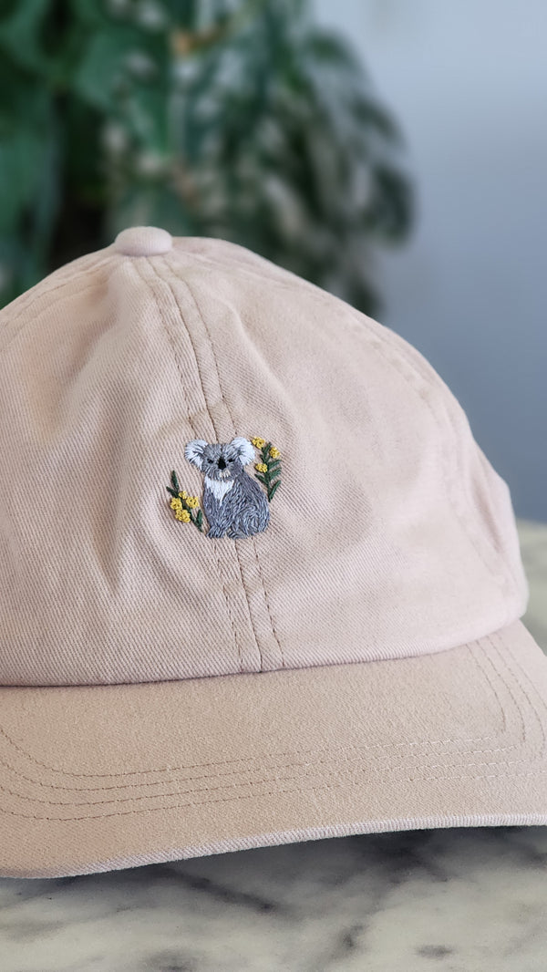 Embroidered Cap- Koala
