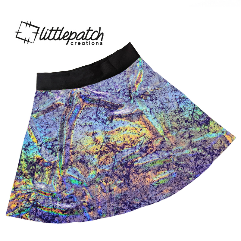 Amethyst Full Skater Skirt