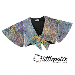 Moonstone Butterfly Sleeve Top