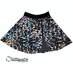 Oil Slick Split Skirt & Inbuilt Bummers