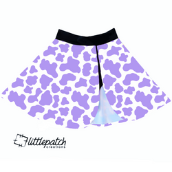 Moo Berry Split Skirt & Inbuilt Bummers
