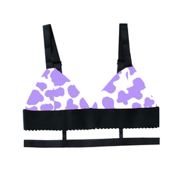 Moo Berry Banded Bralette