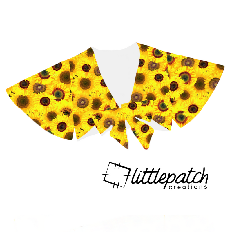 Sunflower Butterfly Sleeve Top